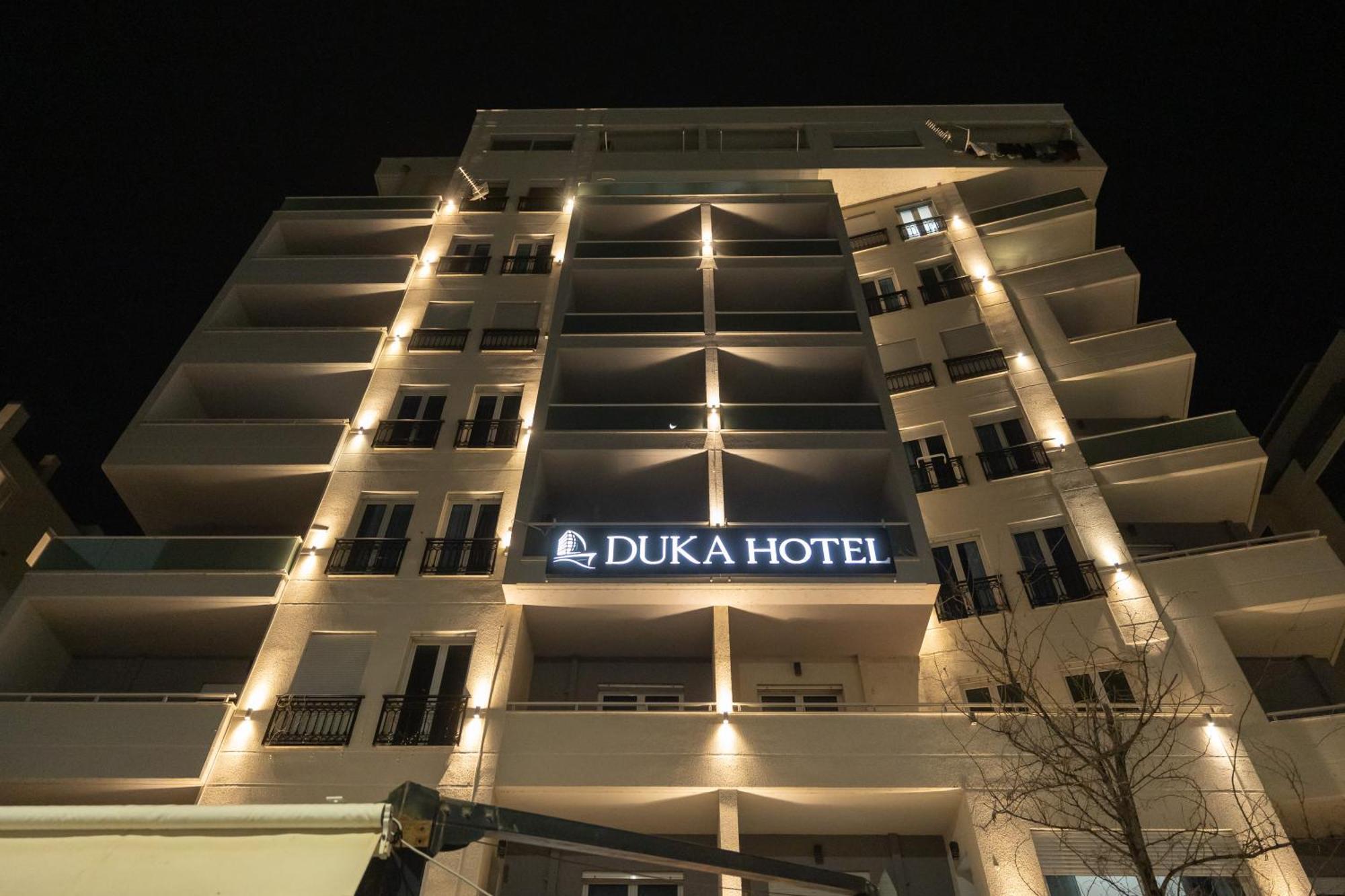 Duka Hotel Vlore Bagian luar foto