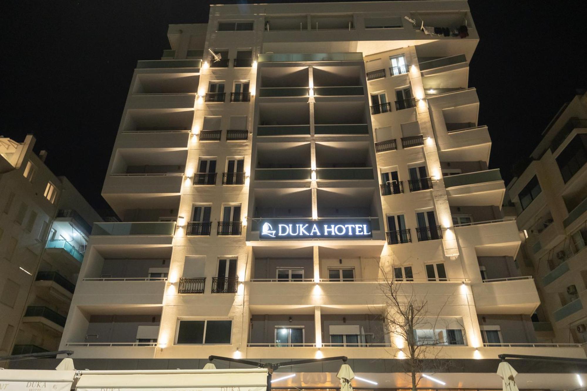 Duka Hotel Vlore Bagian luar foto