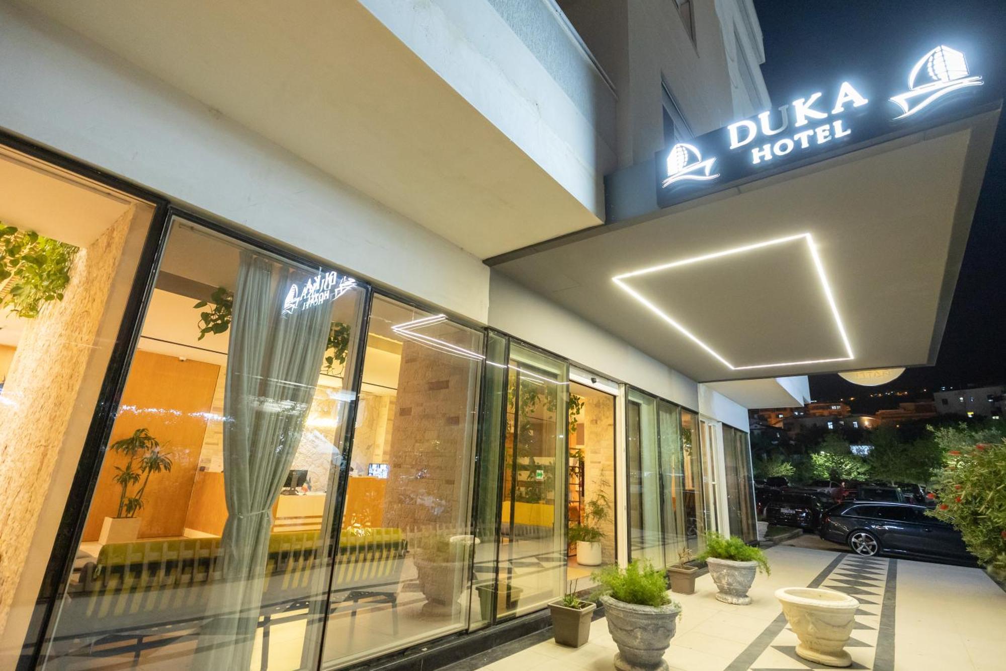 Duka Hotel Vlore Bagian luar foto