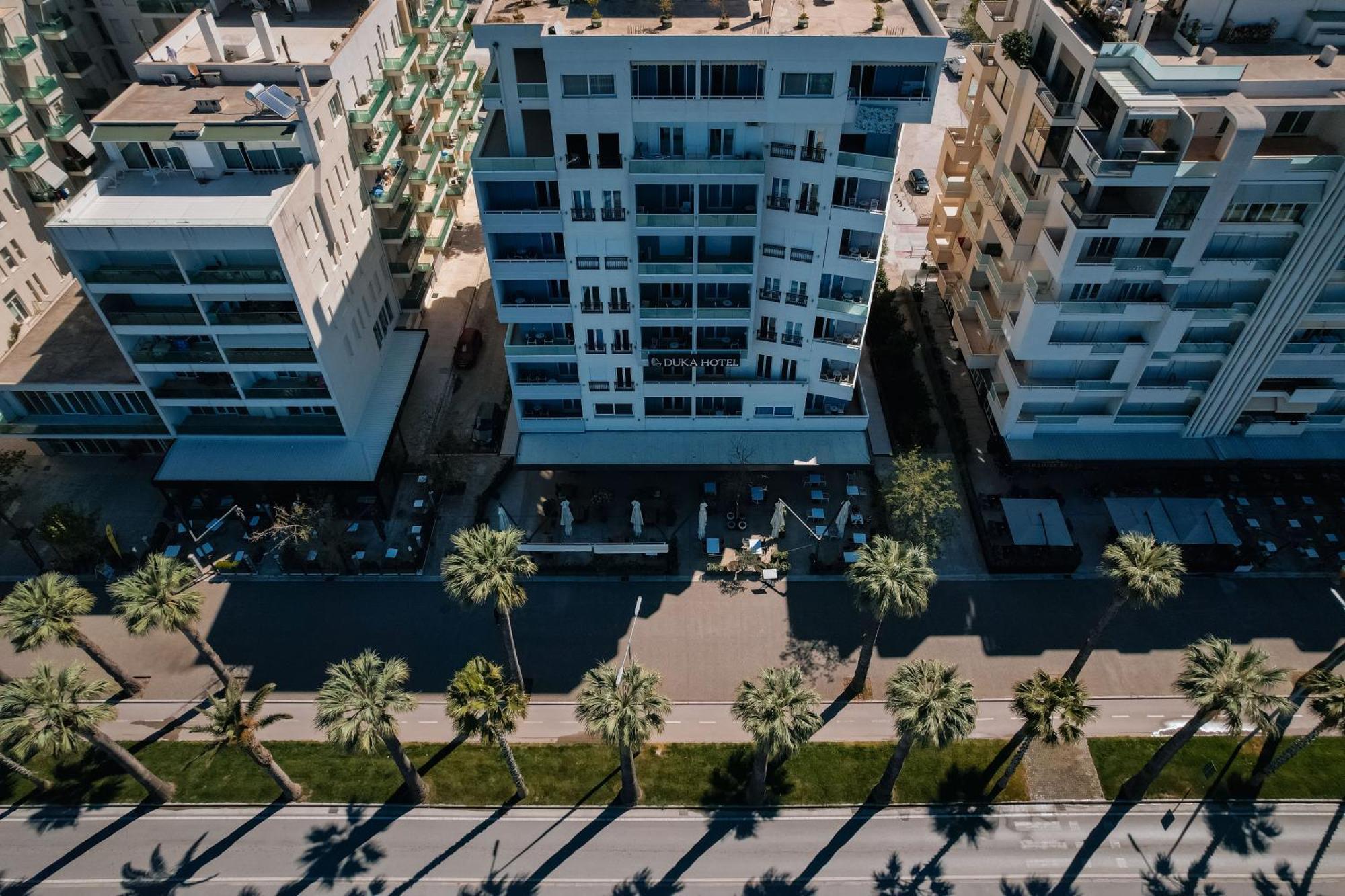 Duka Hotel Vlore Bagian luar foto